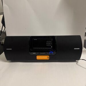 SiriusXM SXSD2 Portable Speaker Dock Boombox with Subwoofer Black